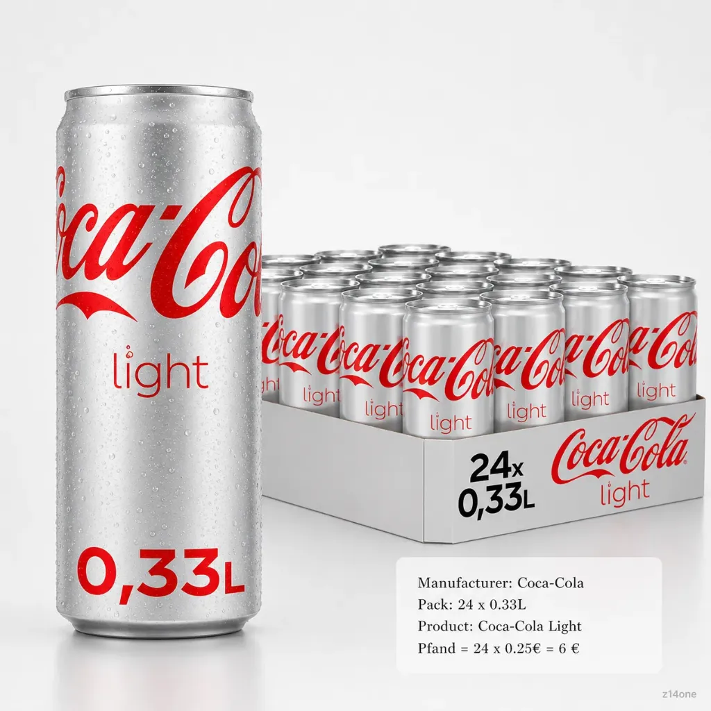 Coca Cola Light  DOSE ( 24 x 0,33 L )