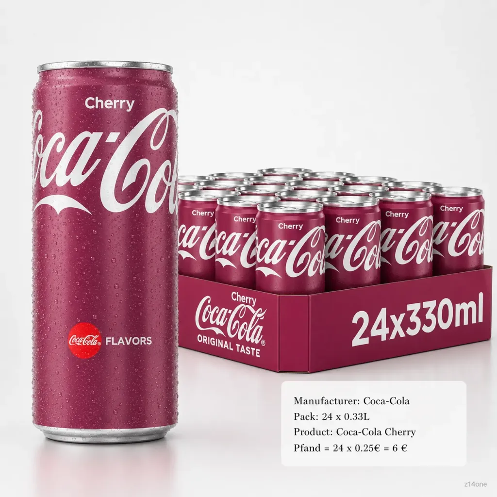 Cola Cherry  DOSE ( 24 x 0,33 L )