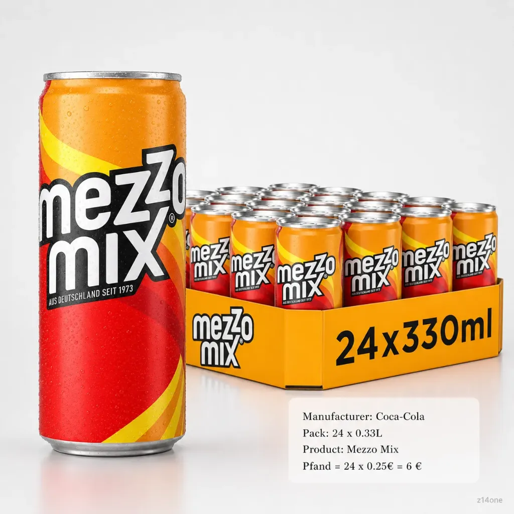 Mezzo Mix  DOSE ( 24 x 0,33 L )