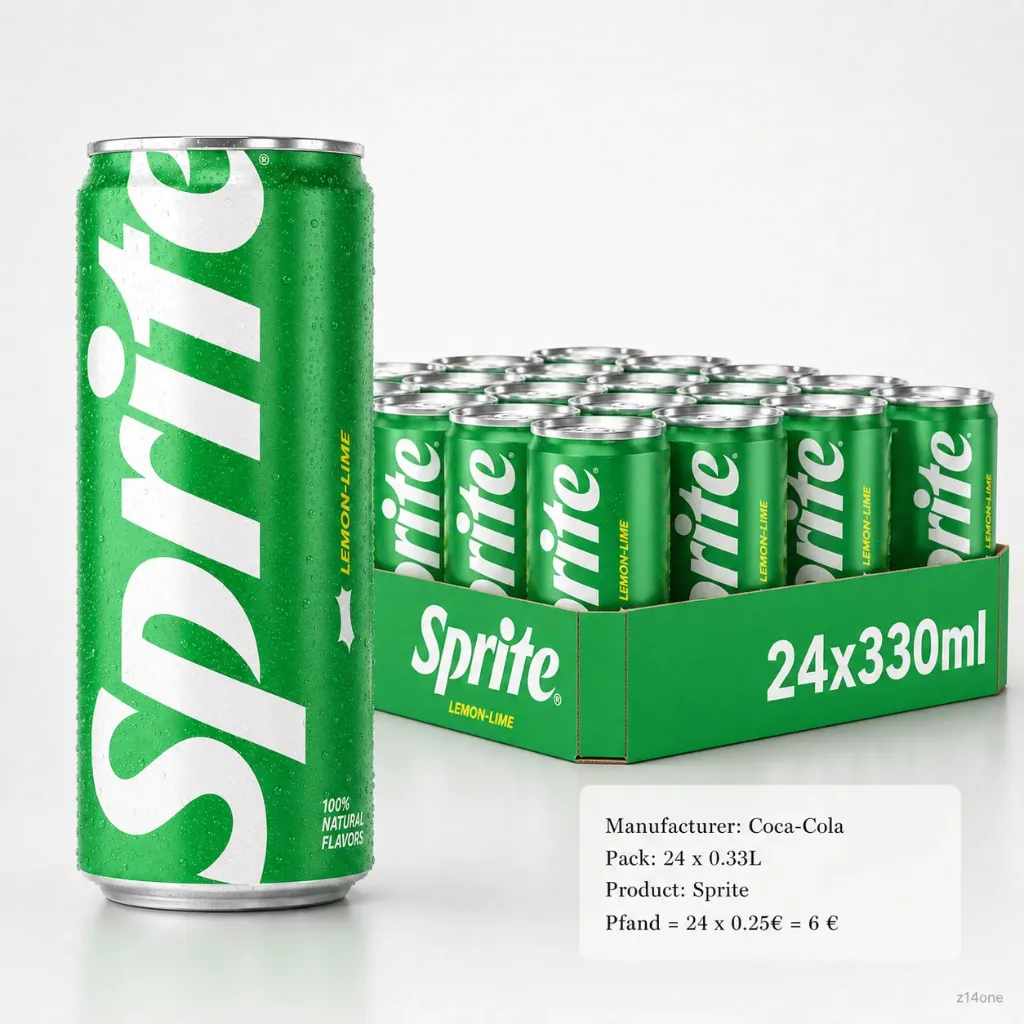 Sprite  DOSE ( 24 x 0,33 L )