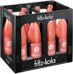 [02-0176] Fritz Bio Rabarberschorle  GLASS ( 10 x 0,5 L )