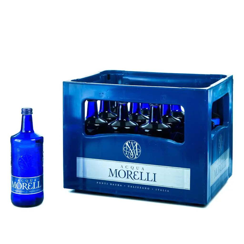 [02-0025] Aqua Morelli Sprudel  GLASS ( 12 x 0,75 L )