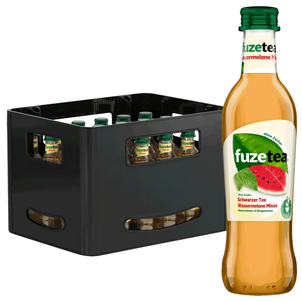 Fuze Tea Wassermelone Minze   GLASS ( 24 x 0,3 L )