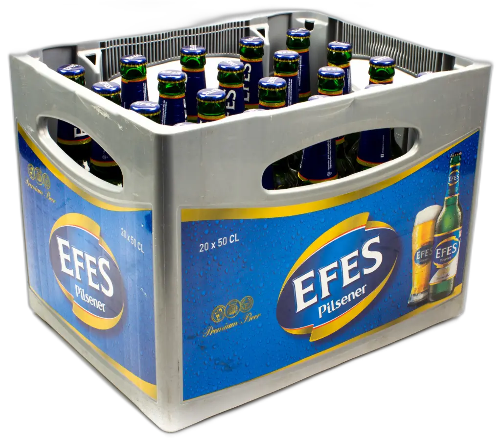 [02-0087] Efes Pilsener  GLASS ( 20 x 0,5 L )
