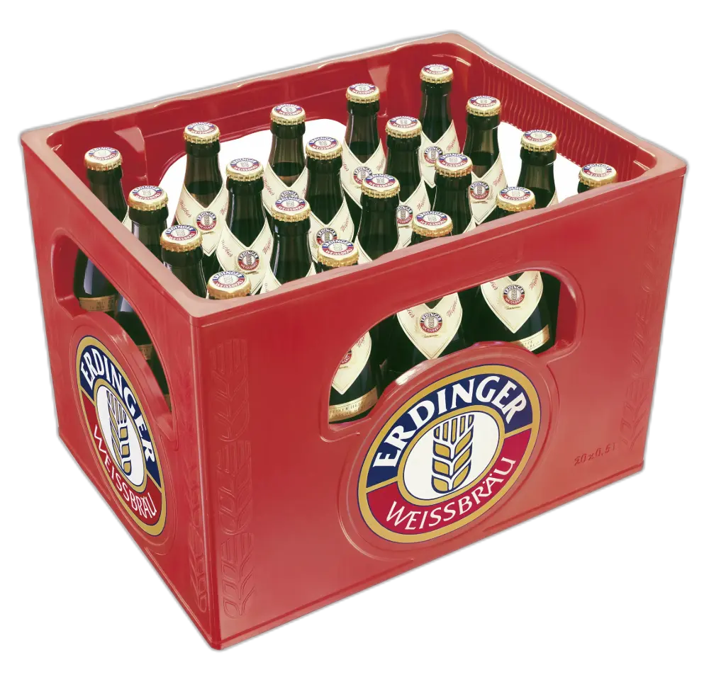 [02-0088] Erdinger Weizen  GLASS ( 20 x 0,5 L )