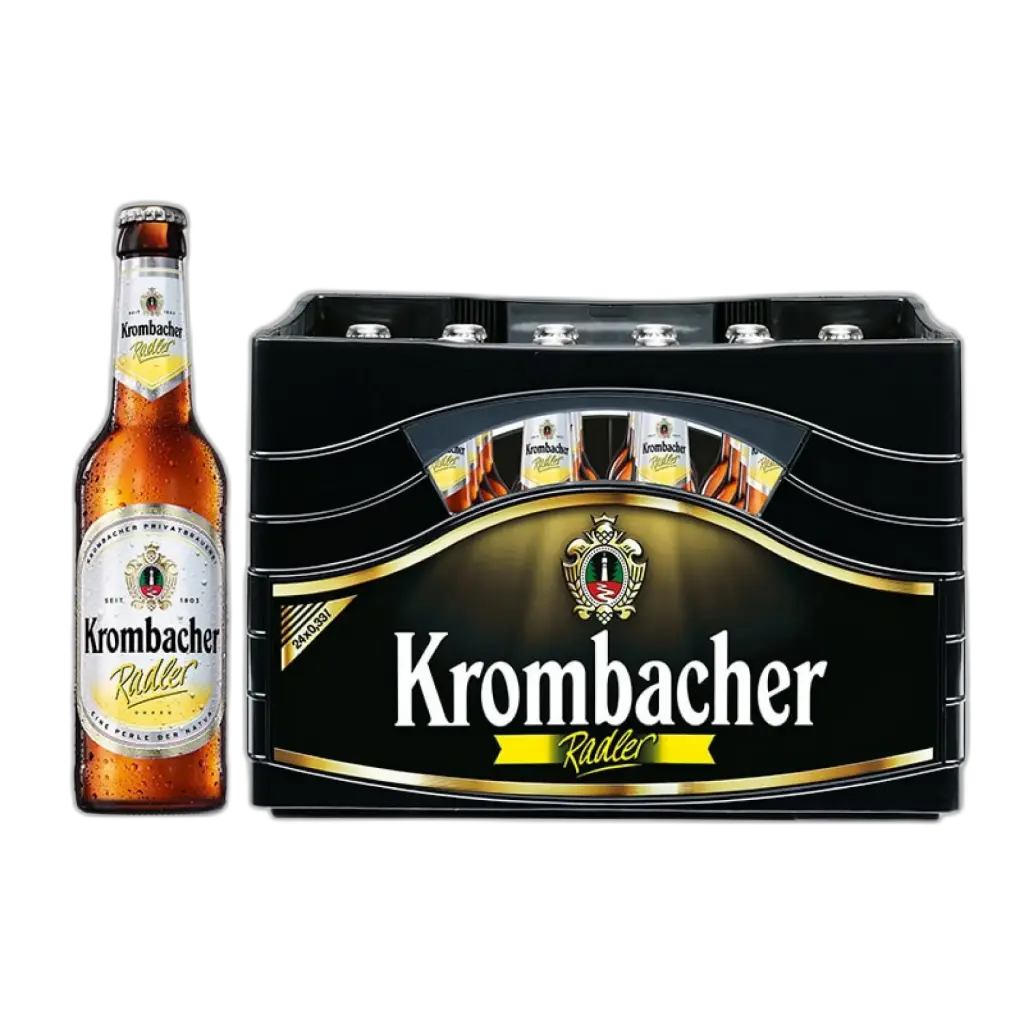 [02-0101] Krombacher Radler  GLASS ( 20 x 0,5 L )