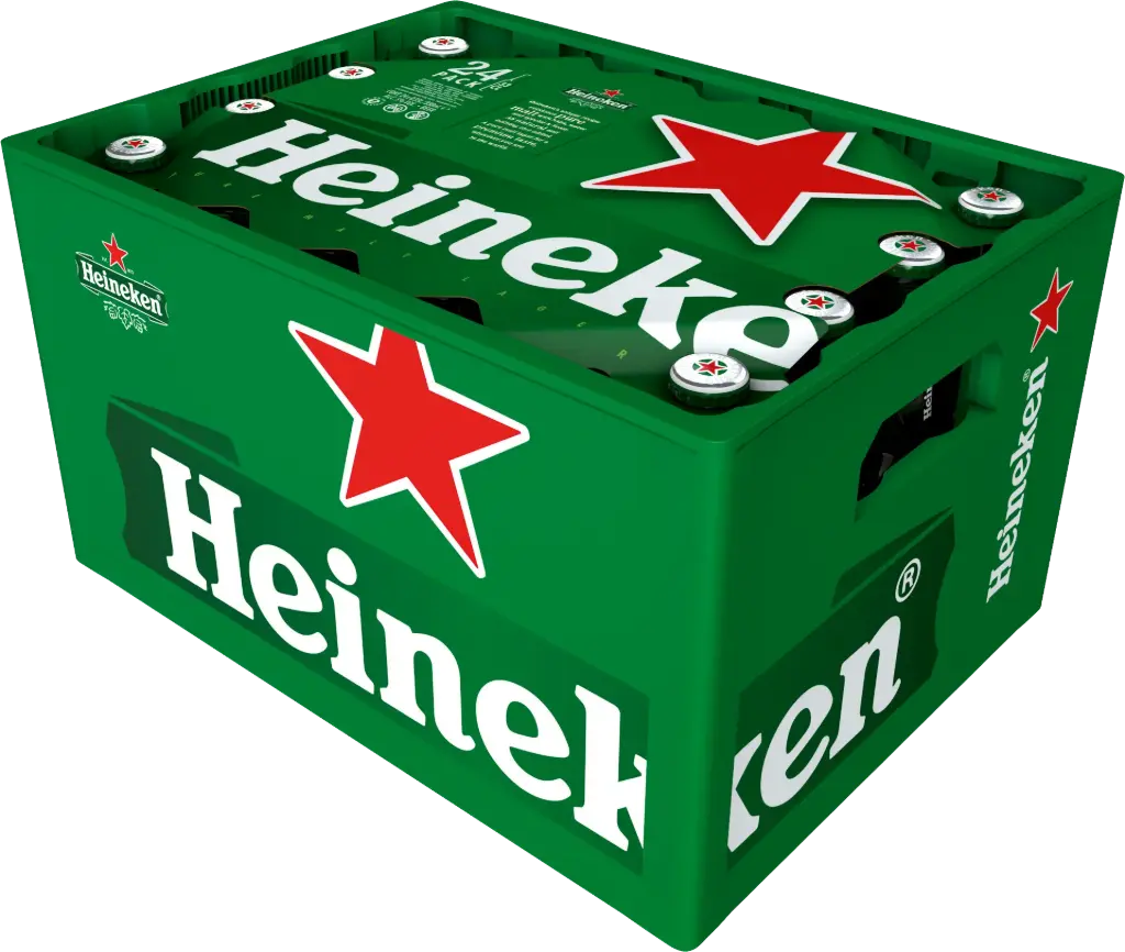 Heineken Six Er  GLASS ( 24 x 0,33 L )