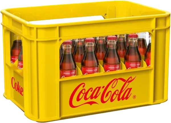 [02-0156] Coca Cola   GLASS ( 24 x 0,2 L )