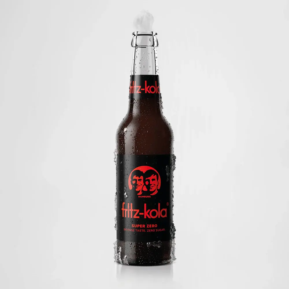 Fritz Kola Superzero  GLASS ( 24 x 0,33 L )