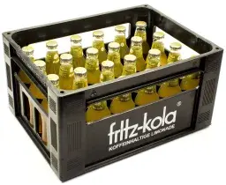 Fritz Bio Apfelschorle   GLASS ( 24 x 0,2 L )
