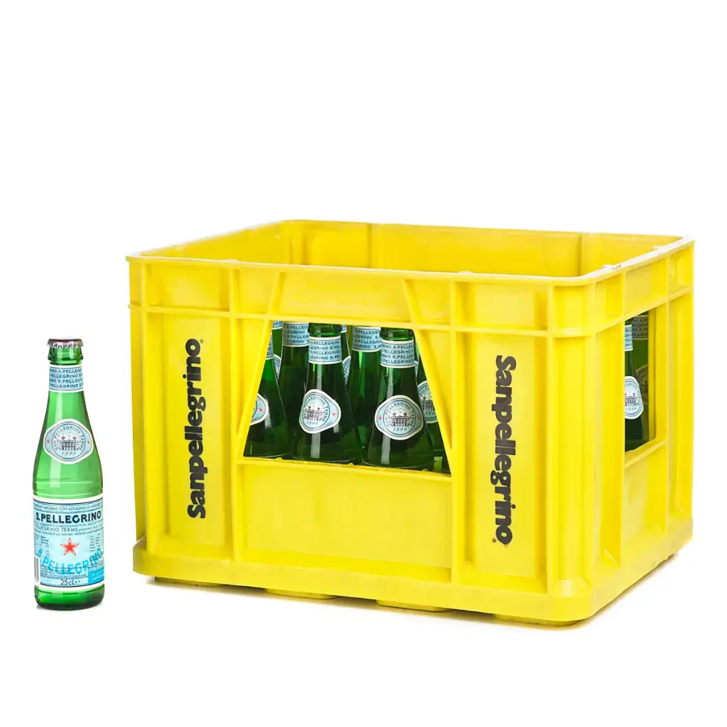 San Pellegrino Sprudel  GLASS ( 24 x 0,25 L )