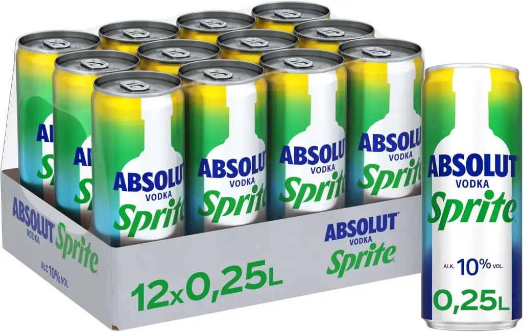 [01-0159] Absolut Vodka Sprite  DOSE ( 12 x 0,25 L )