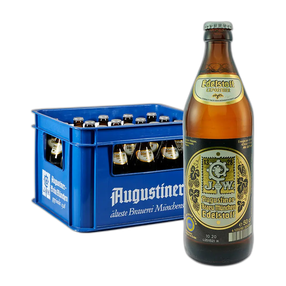 Augustiner Edelstoff  GLASS ( 20 x 0,5 L )