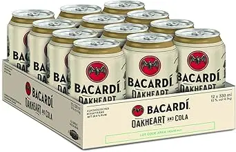 [01-0007] Bacardi Cola Oakheart  DOSE ( 12 x 0,33 L )