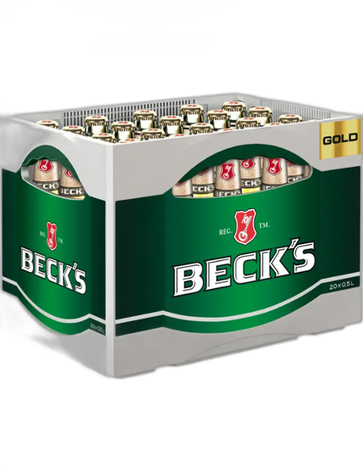 Becks Gold  GLASS ( 20 x 0,5 L )