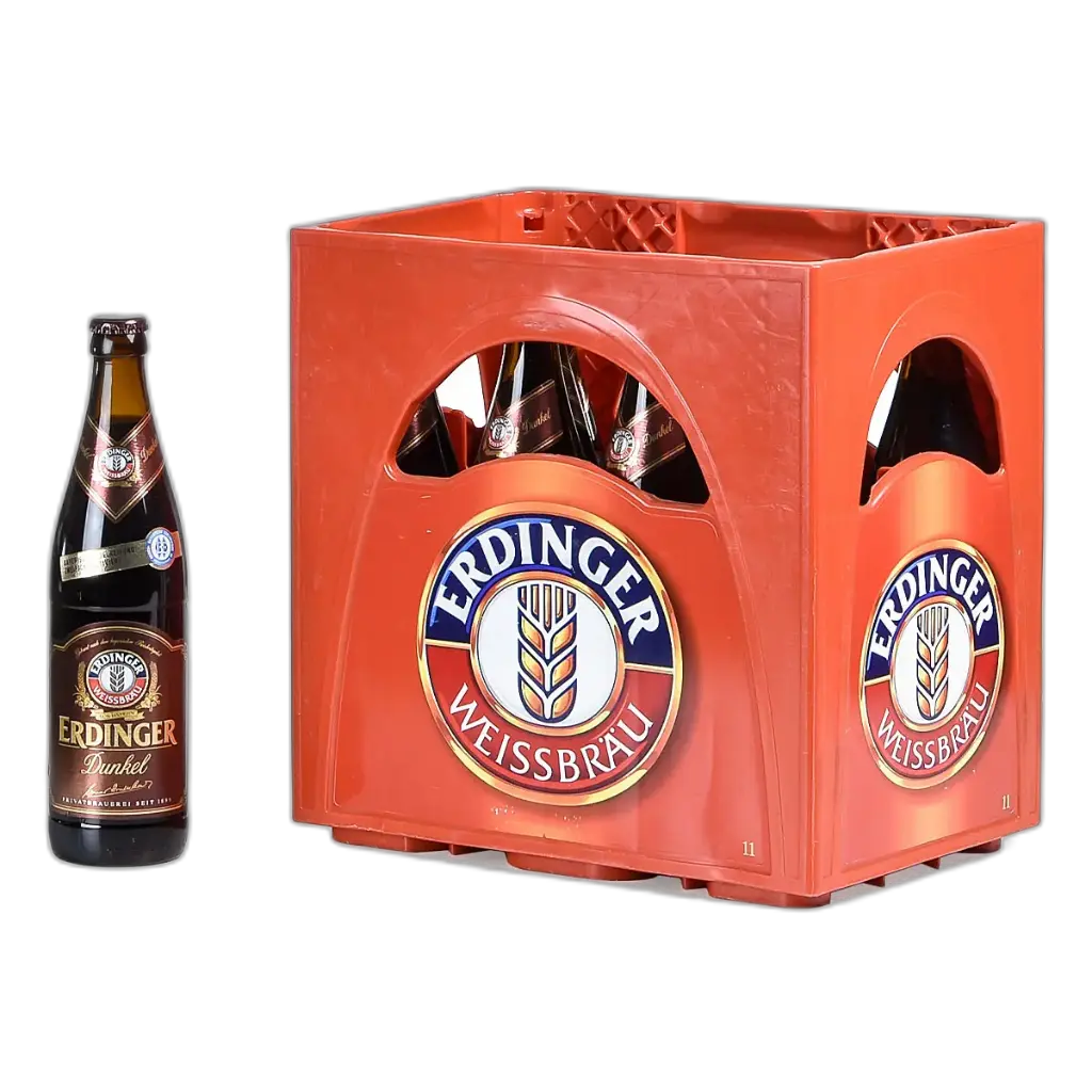 Erdinger Weizen Dunkel  GLASS ( 20 x 0,5 L )