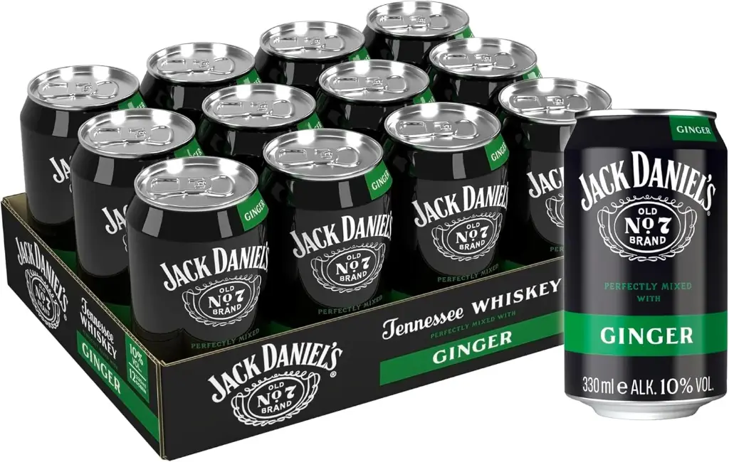 Jack Daniels Ginger  DOSE ( 12 x 0,33 L )