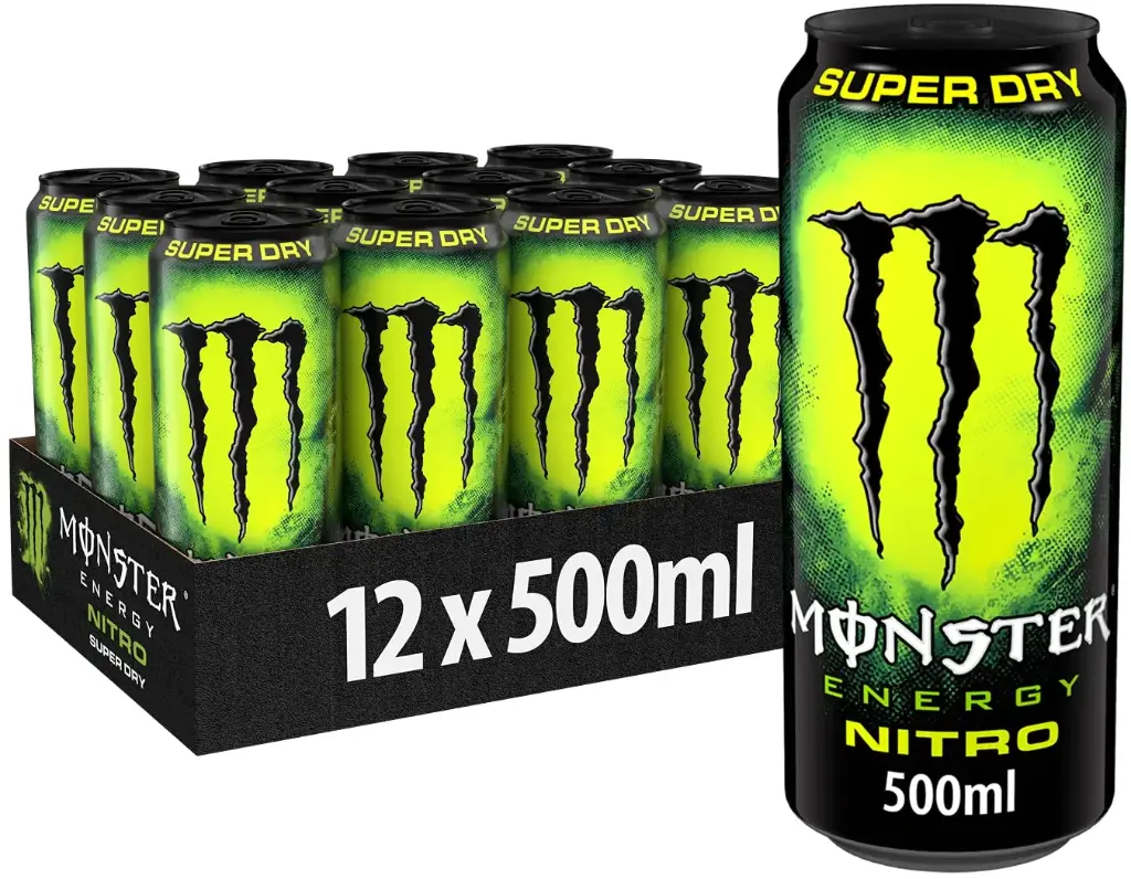 Monster Nitro Super Dry  DOSE ( 12 x 0,5 L )
