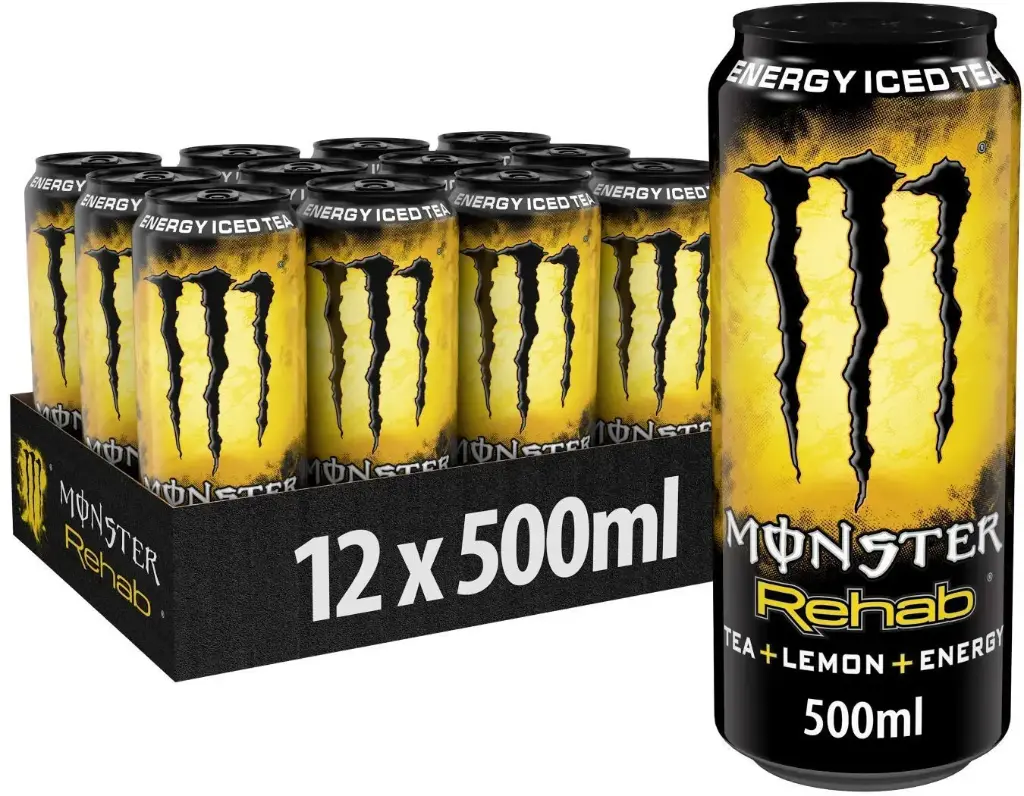 Monster Rehab Lemon  DOSE ( 12 x 0,5 L )