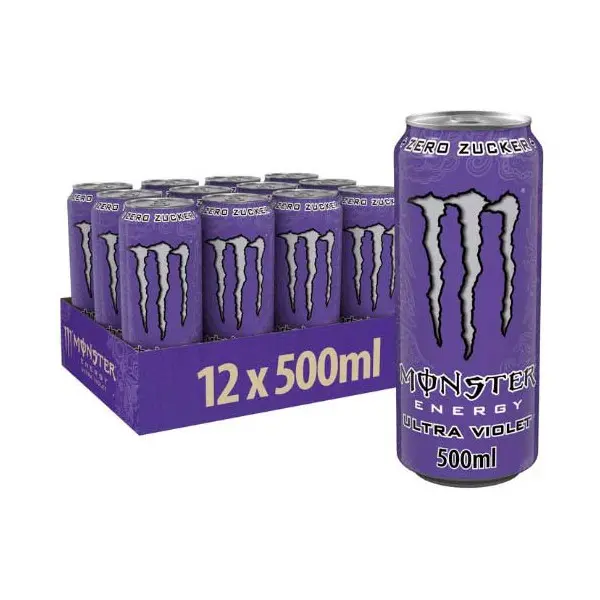 Monster Ultra Violet  DOSE ( 12 x 0,5 L )