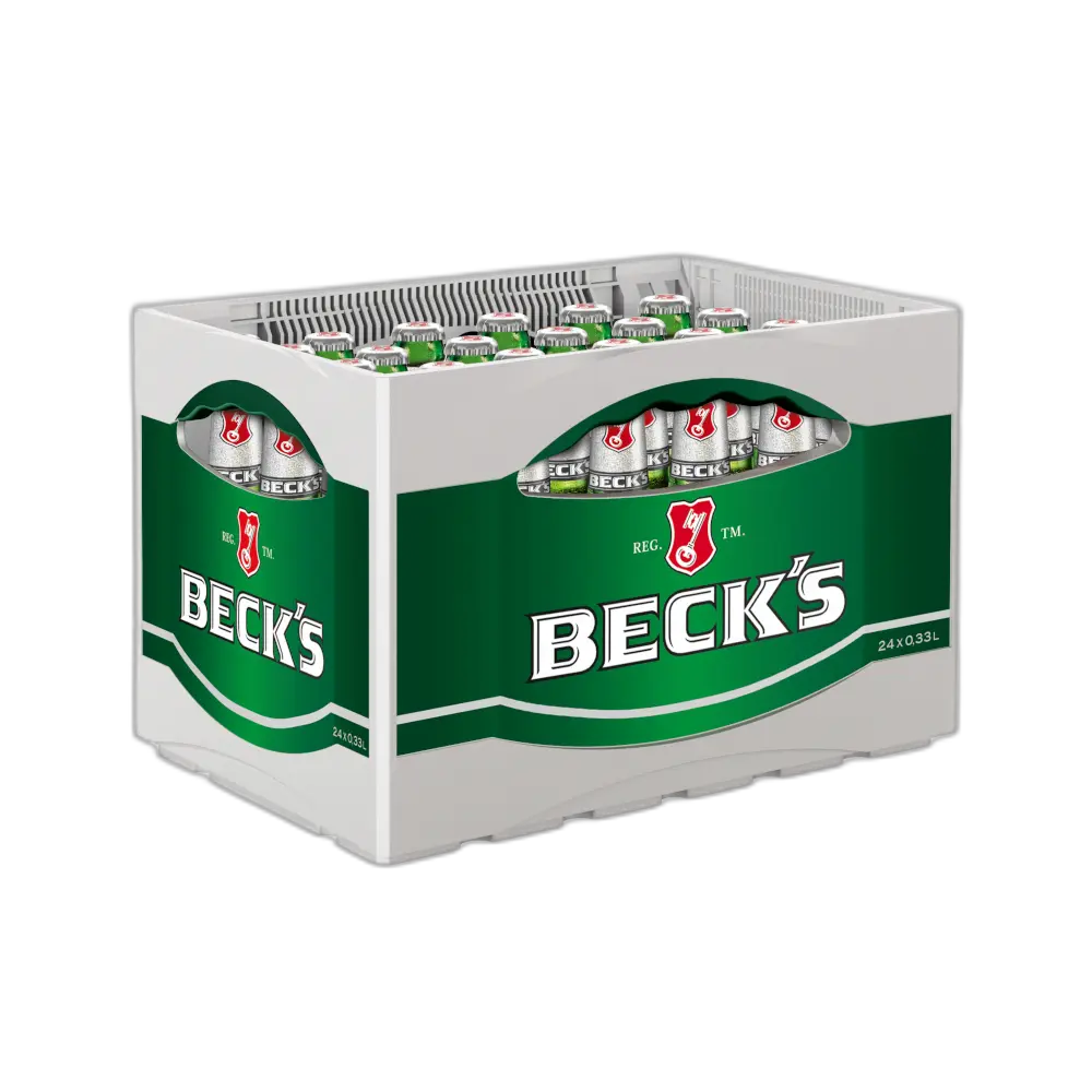 Becks  GLASS ( 24 x 0,33 L )