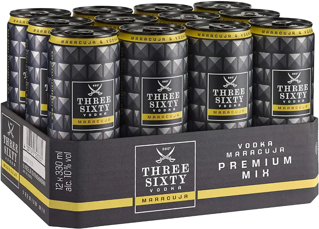 Three Sixty Maracuja  DOSE ( 12 x 0,33 L )