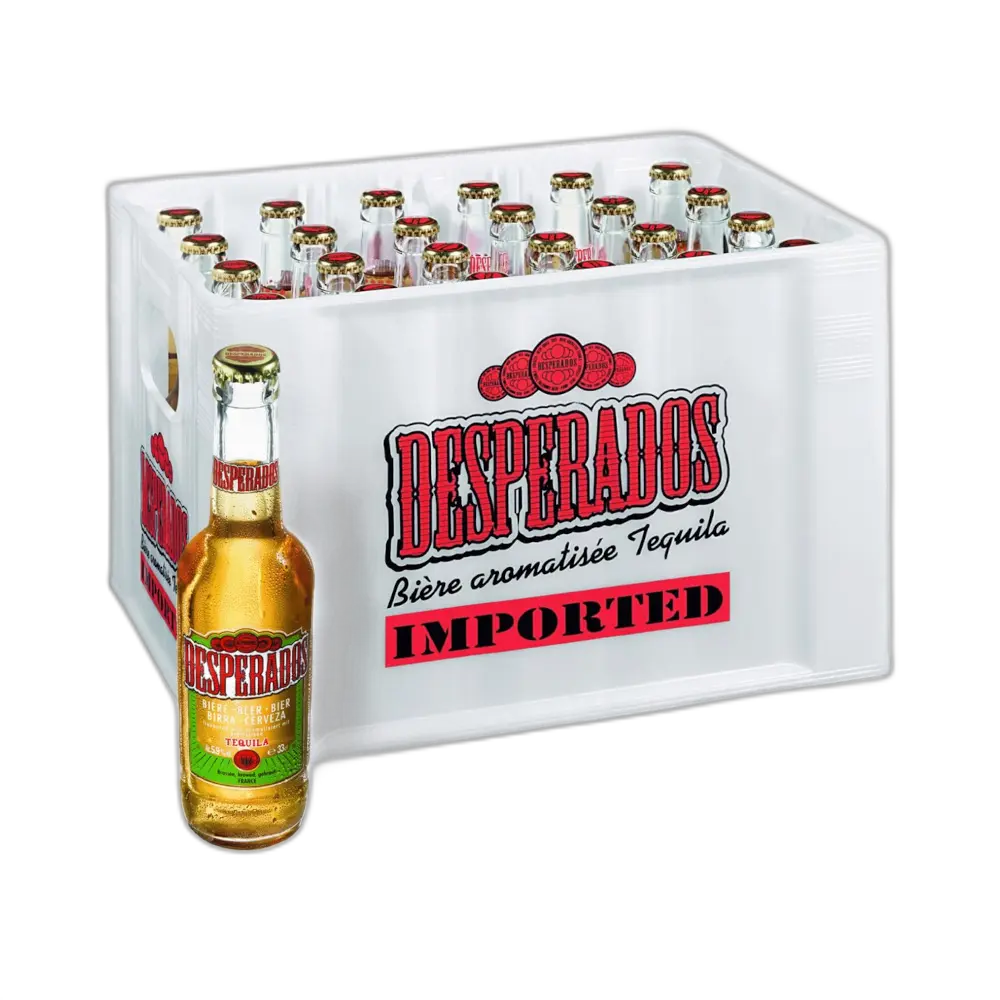 Desperados  GLASS ( 24 x 0,33 L )
