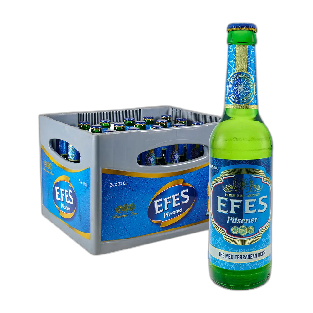 Efes Pilsener  GLASS ( 24 x 0,33 L )