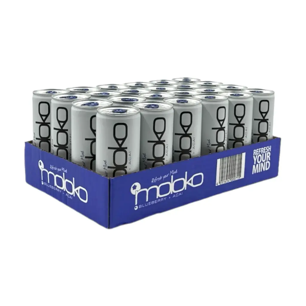 Moloko Blueberry + Acai  DOSE ( 24 x 0,25 L )