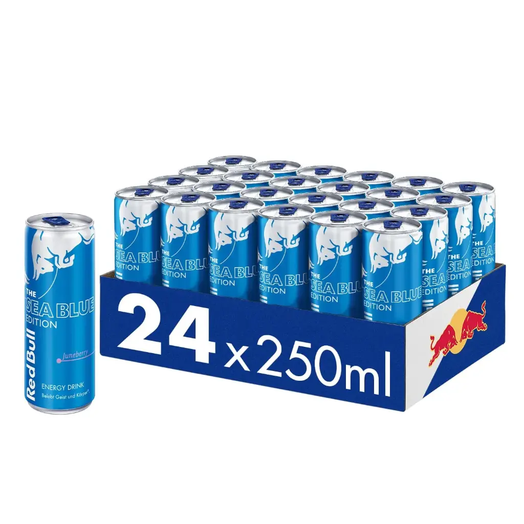 Red Bull Sea Blue (Juneberry)( 24 x 0.25L )
