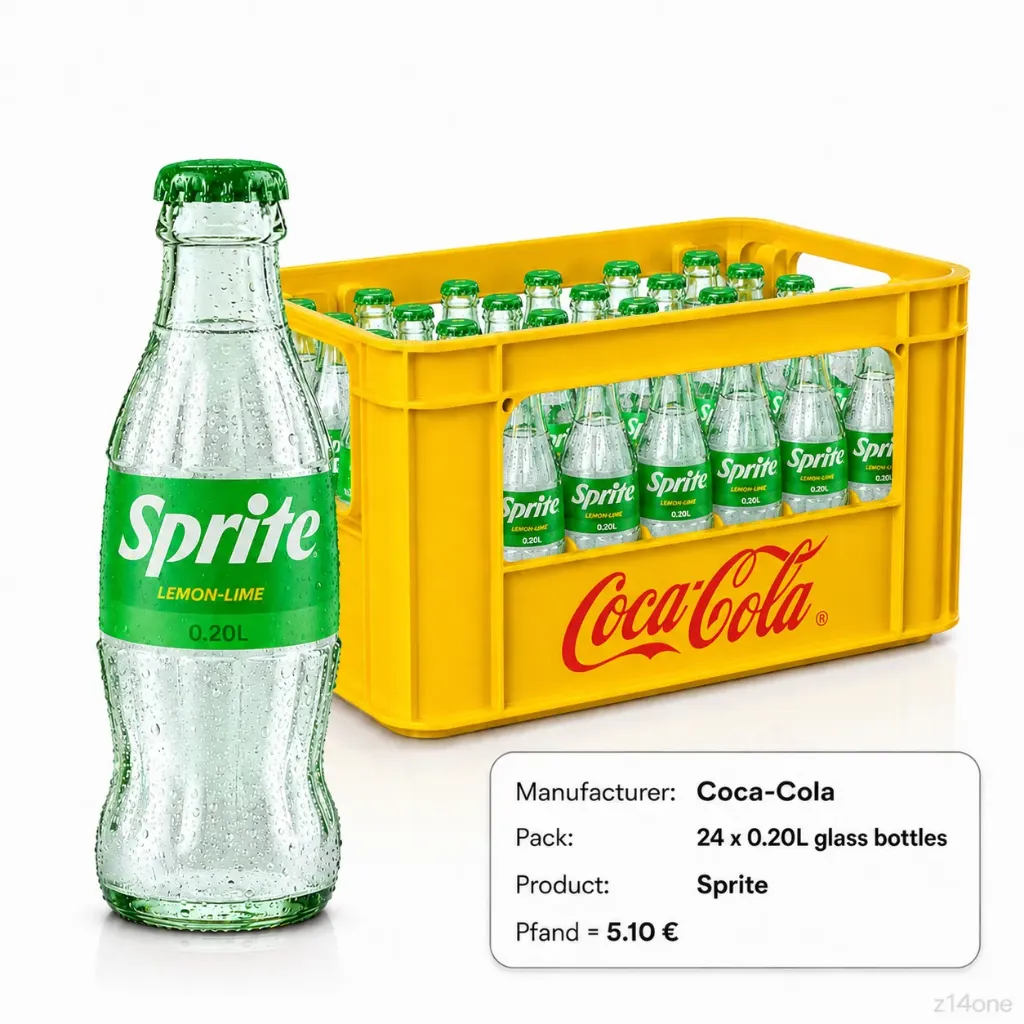Sprite   GLASS ( 24 x 0,2 L )