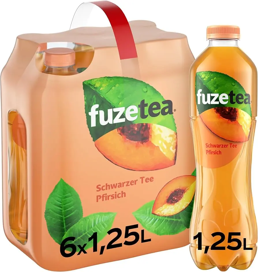 [03-0141] Fuze Tea Pfirsich   PEW ( 6 x 1,25 L )