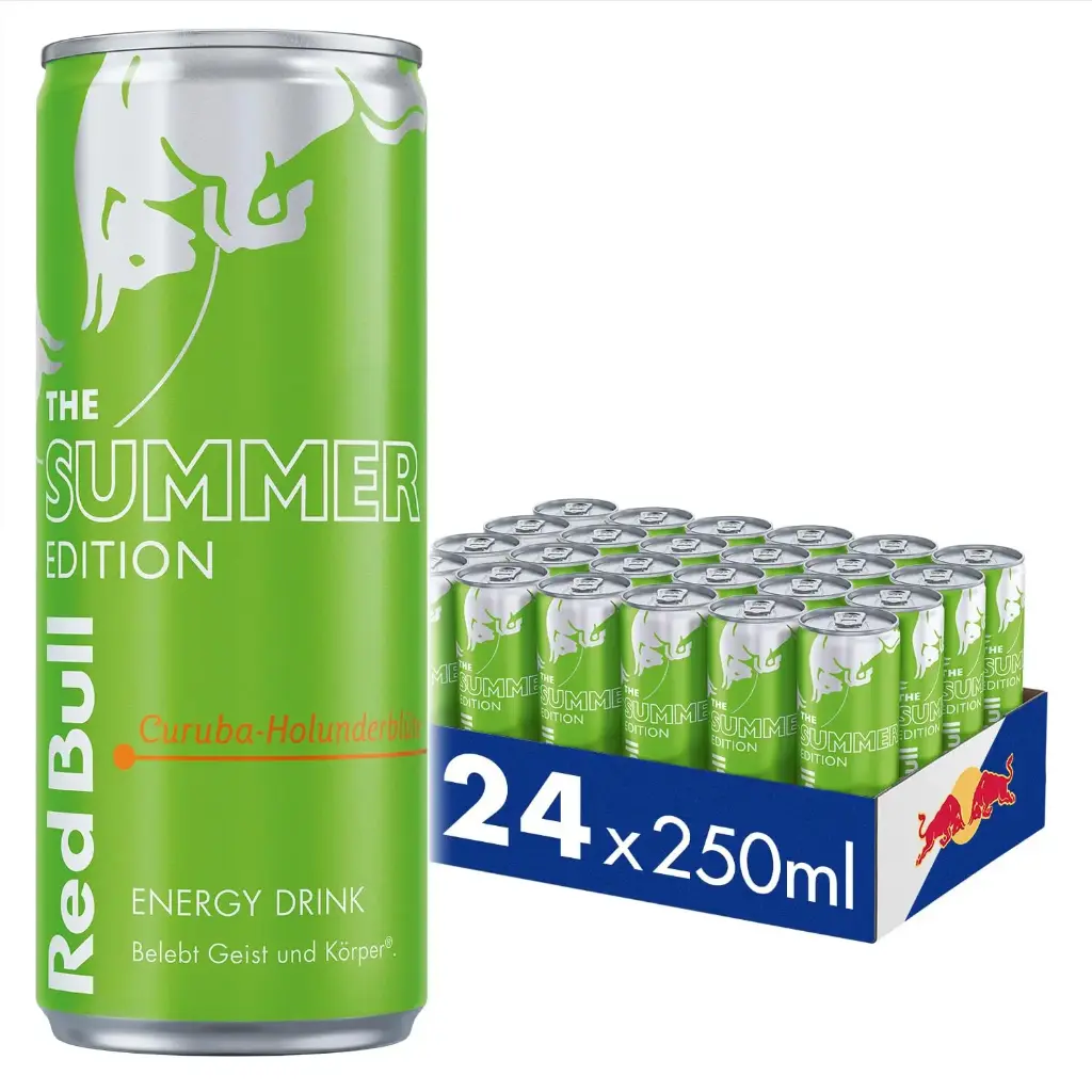 [01-0156] Red Bull Summer (Curuba-Holunder)( 24 x 0.25L )
