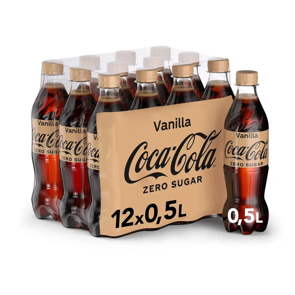 Coca Cola Vanilla Zero   PEW ( 12 x 0,5 L )