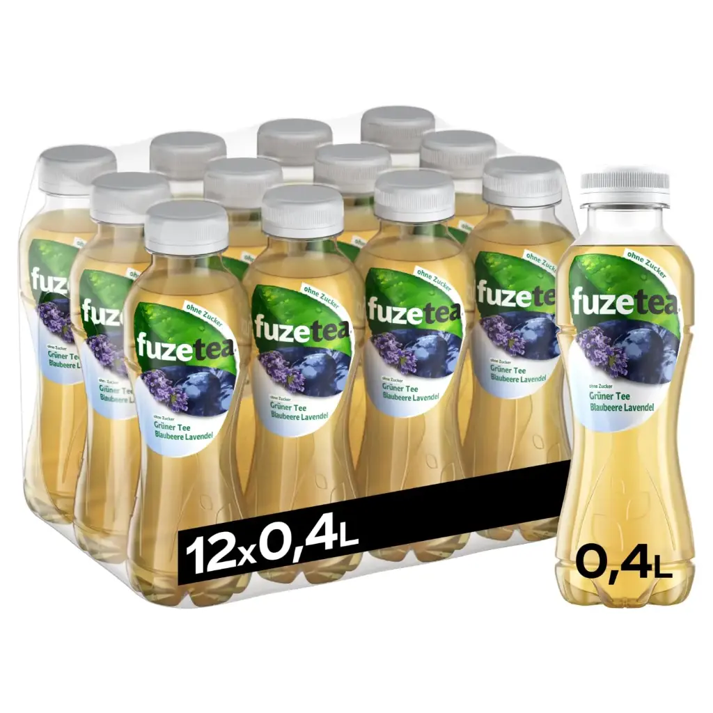 [03-0125] Fuze Tea Blaubeere Lavandel   PEW ( 12 x 0,4 L )