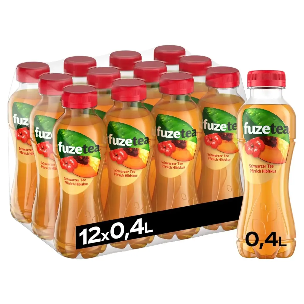 Fuze Tea Pfirsich Hibiskus   PEW ( 12 x 0,4 L )