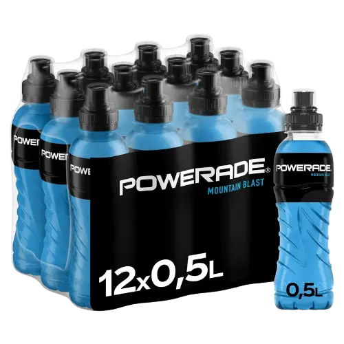Powerade Mountain Blast   PEW ( 12 x 0,5 L )