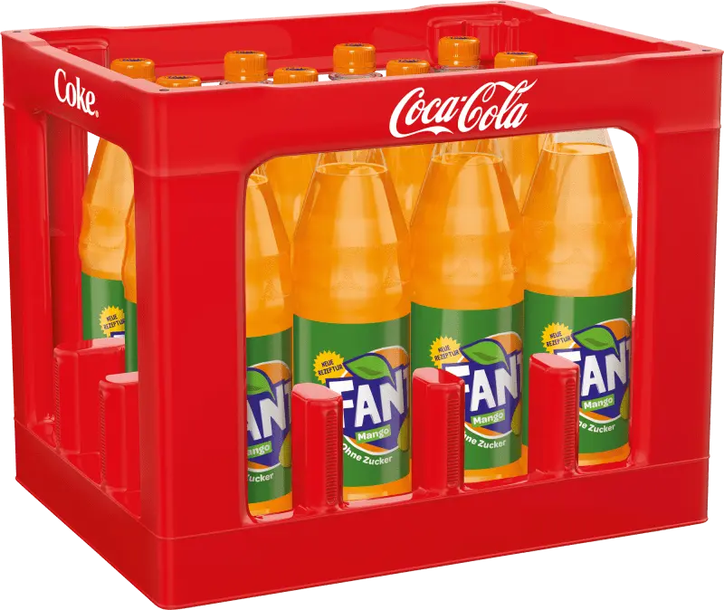 [03-0130] Fanta Mango Zero  PET ( 12 x 1 L )