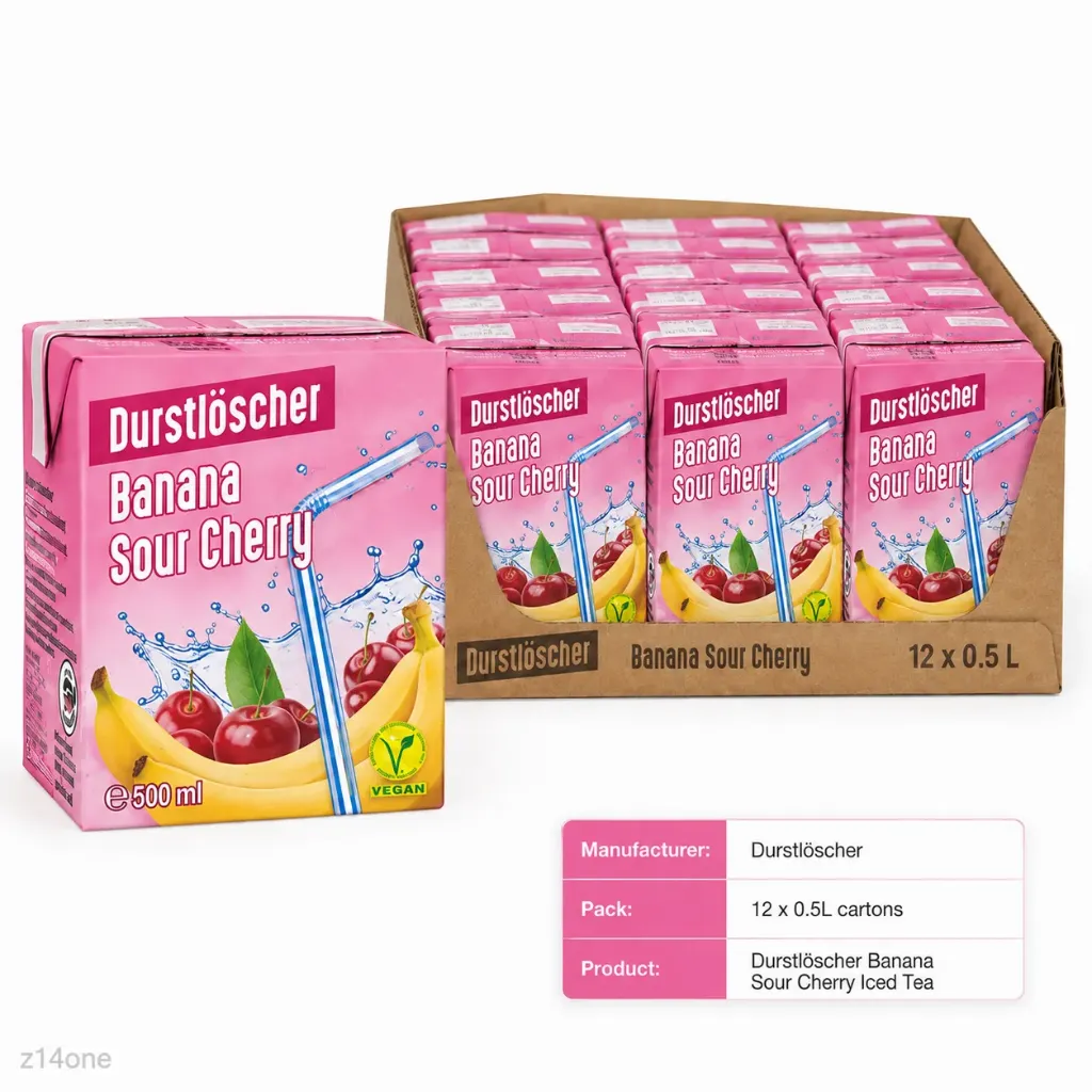[04-0020] Durstloscher Banane Sauerkirsche ( 12 x 0.50L )