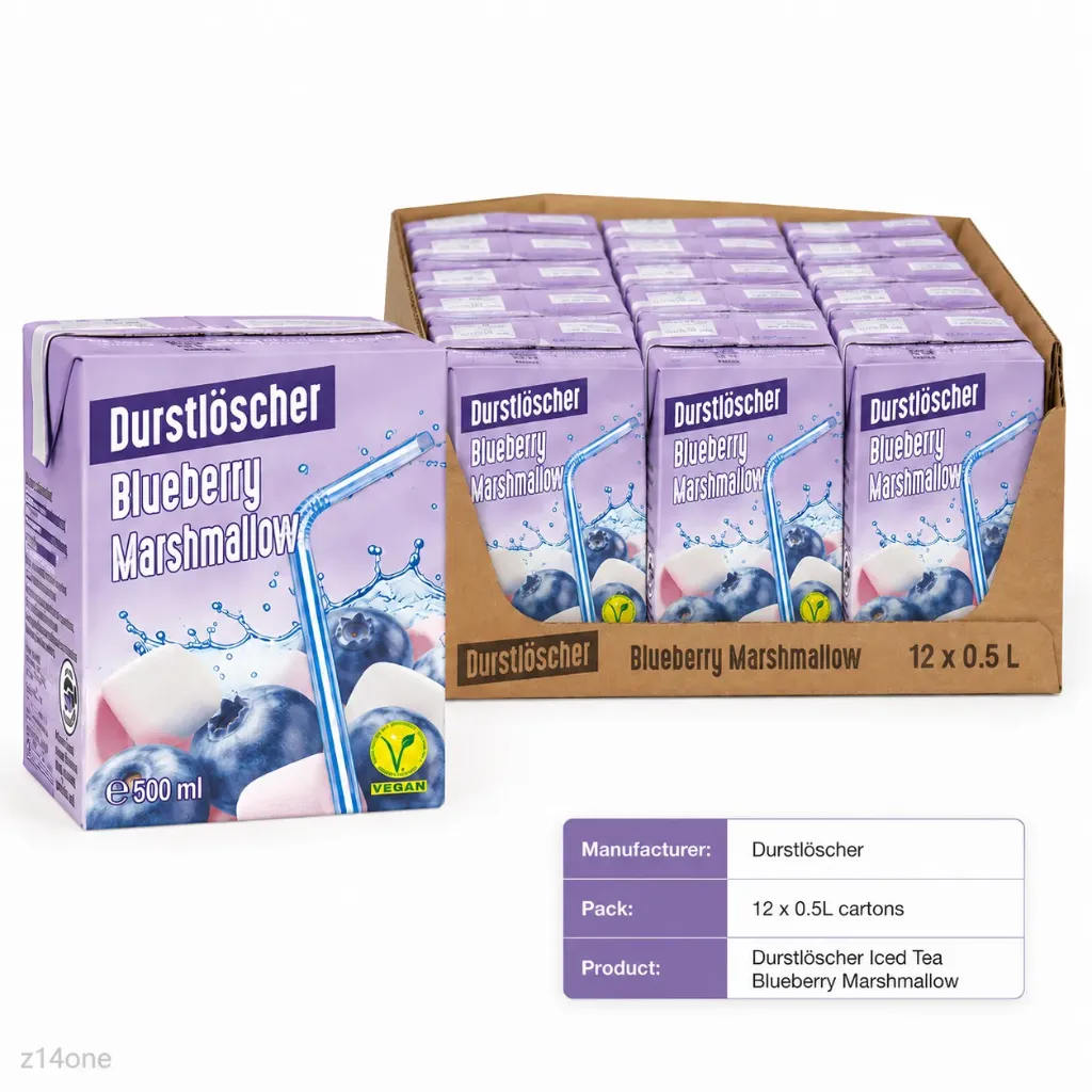 [04-0013] Durstloscher Blueberry Marshmallo ( 12 x 0.50L )