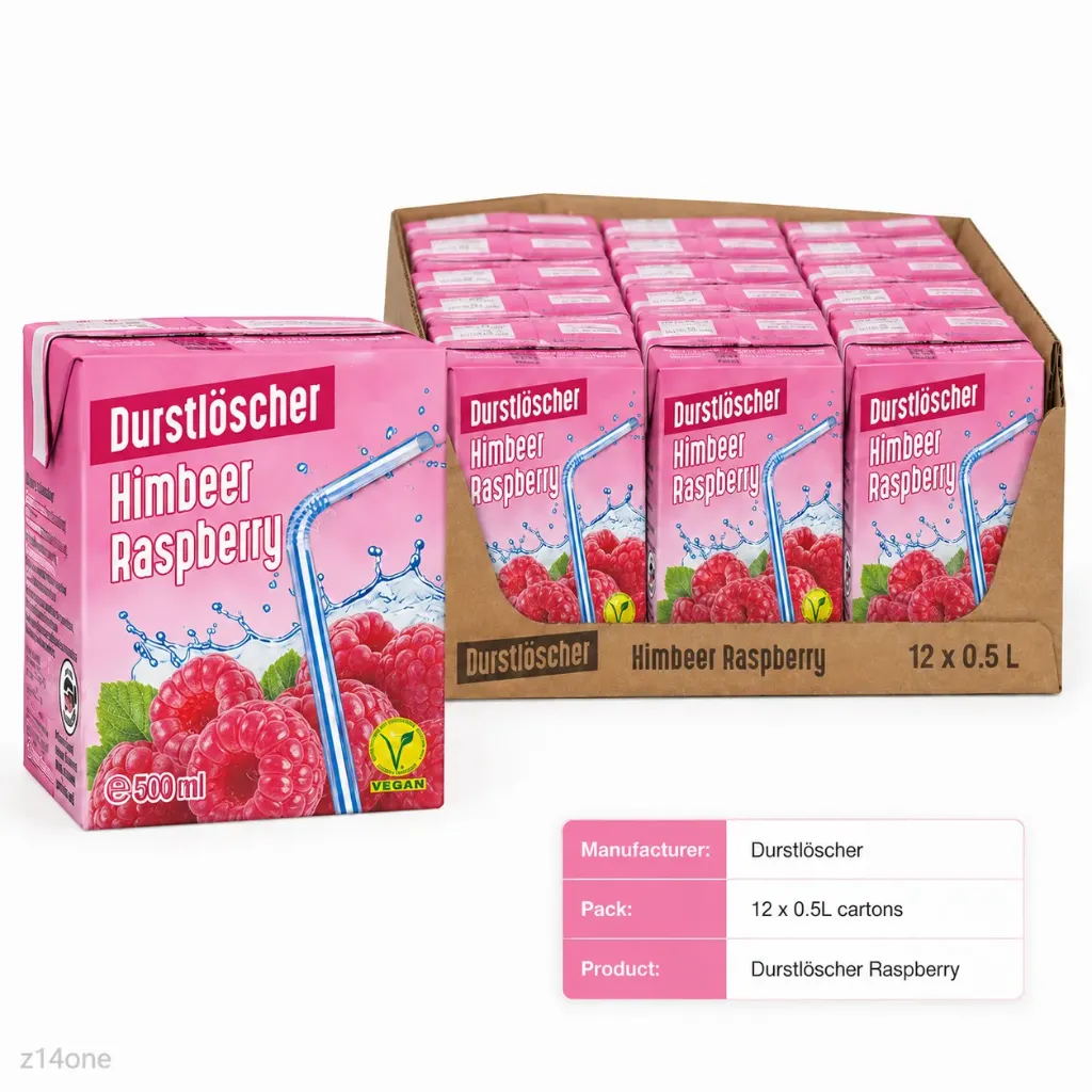 [04-0021] Durstloscher Himbeer ( 12 x 0.50L )