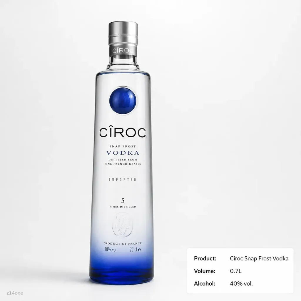 [04-0073] Ciroc Snap Frost Vodka 40% Vol. 0.7 L