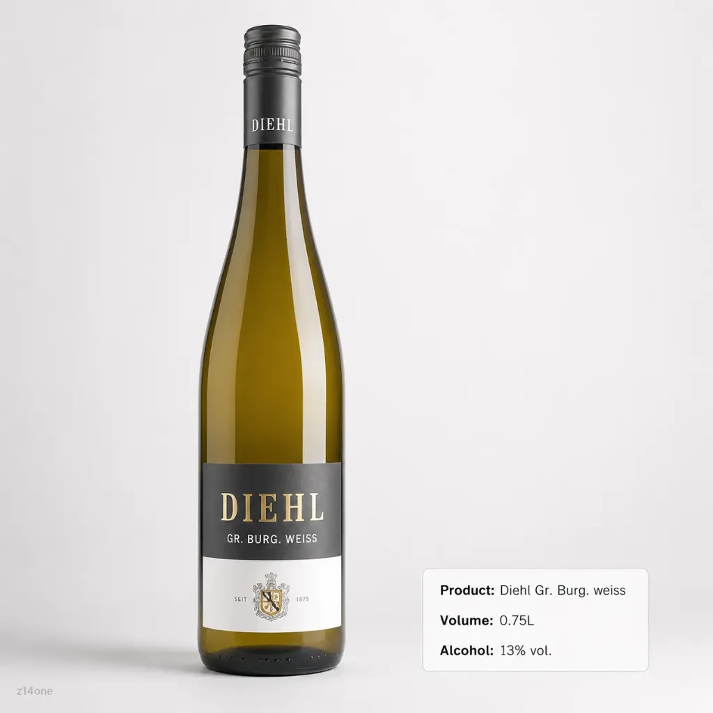 [04-0078] Diehl Gr. Burg. Weiss 0.75L