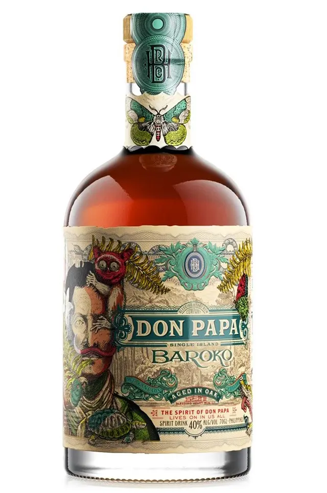 [04-0245] Don Papa Baroko 40% Vol. 0.7 L