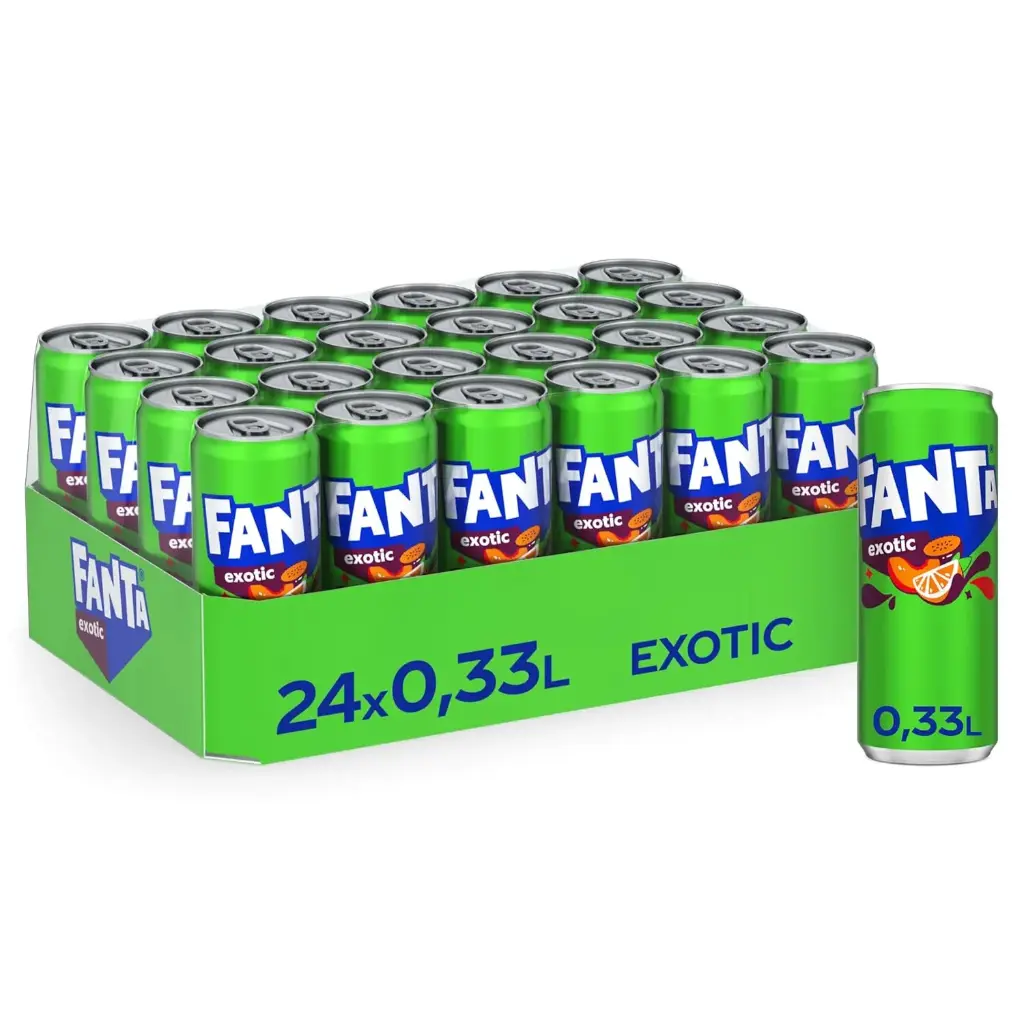 Fanta Exotic  DOSE ( 24 x 0,33 L )