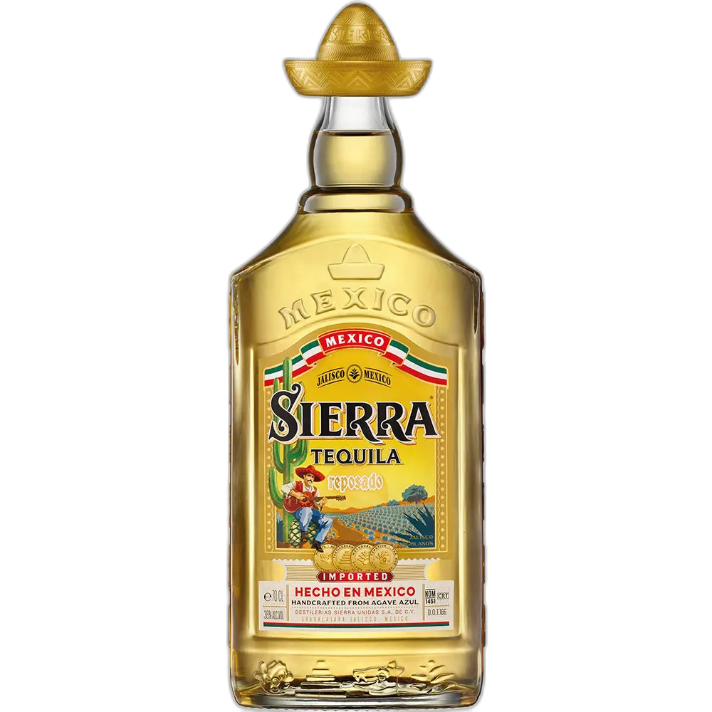 [04-0103] Sierra Tequila Gold 38% Vol. 0.7 L