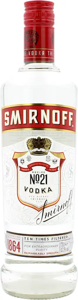 [04-0194] Smirnoff Red 37.5% Vol. 0.7 L