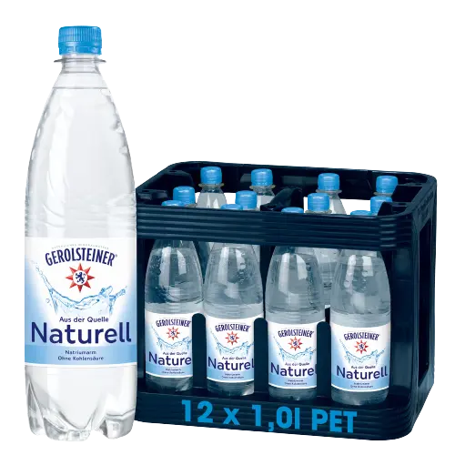 Gerolsteiner Naturel  PET ( 12 x 1 L )