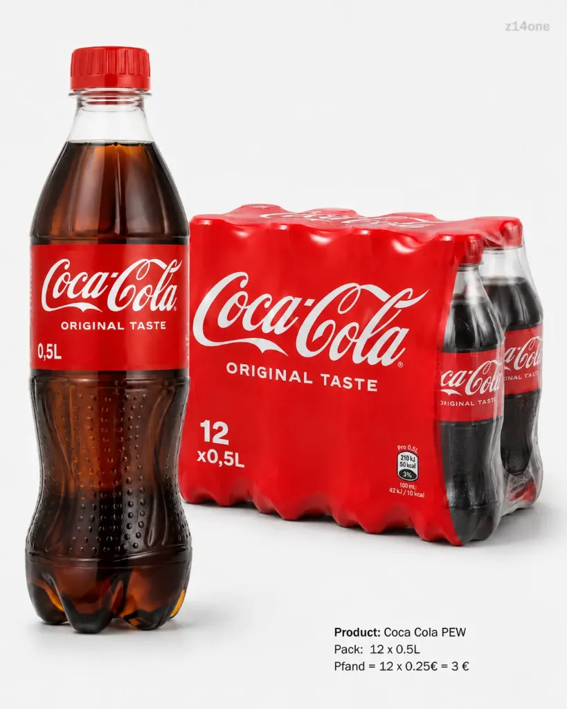 Coca Cola   PEW ( 12 x 0,5 L )
