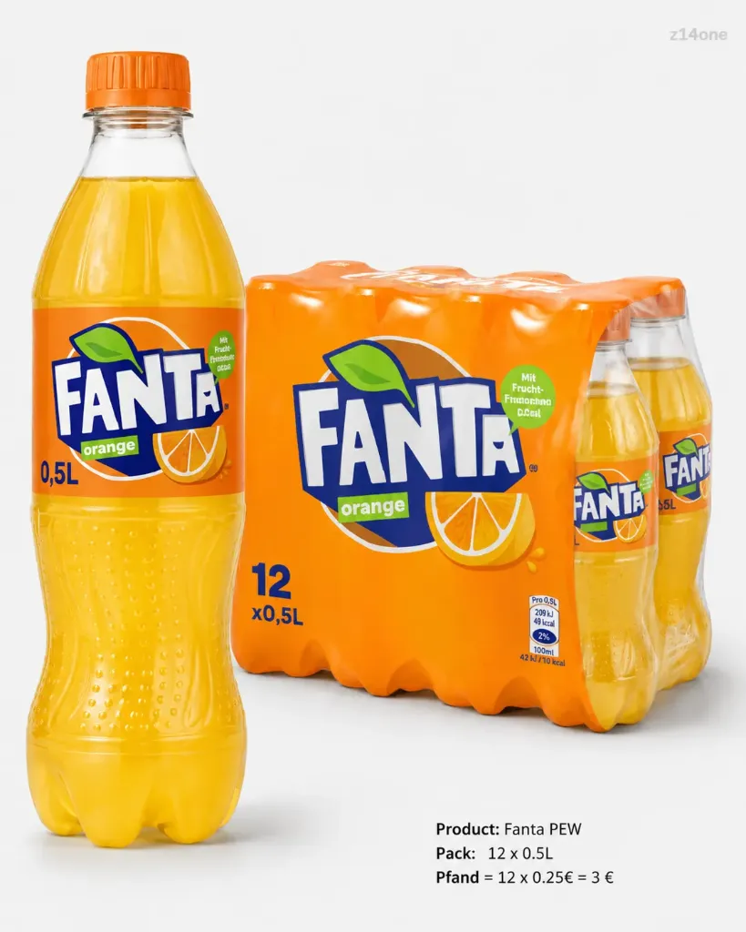 Fanta   PEW ( 12 x 0,5 L )